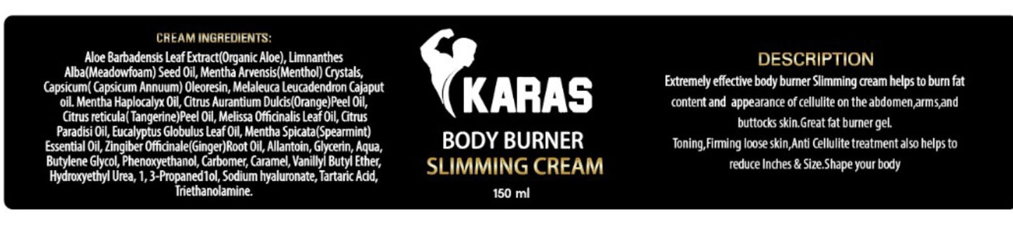 TK Body Burner Slimming Cream