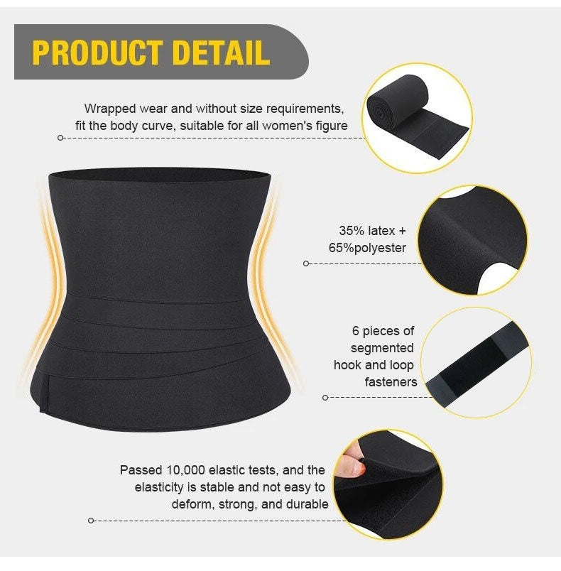 Waist Trainer Exercise Restraint Belt